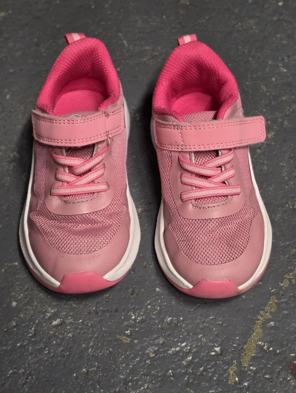 PAW Patrol Pink Glitter Sneakers Girls 8